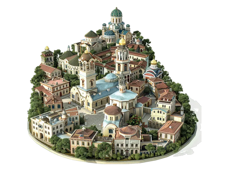 Illustration of Kyiv