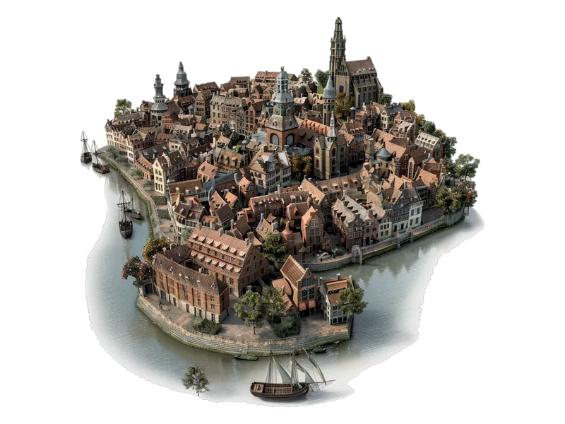 Illustration of Leyden