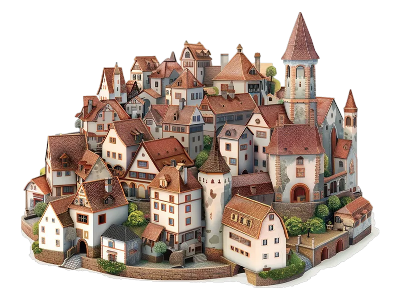 Illustration of Halle